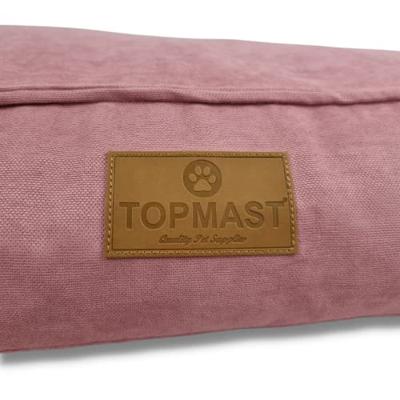 Topmast Hondenkussen - Velours Soft Serie - Fuchsia - Maat L - 97 x 68 x 20 cm