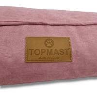 Topmast Hondenkussen - Velours Soft Serie - Fuchsia - Maat L - 97 x 68 x 20 cm - thumbnail