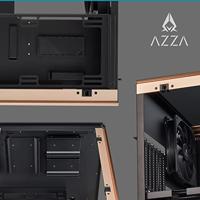 Azza Regis kubus Zwart, Goud, Grijs - thumbnail