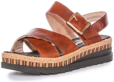 Rieker V7951 24 reh Cognac maat 41