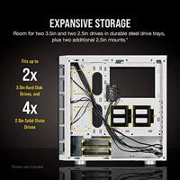 Corsair CC-9011189-WW Midi-tower PC-behuizing Wit - thumbnail