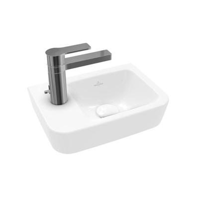 Villeroy & Boch O.novo fontein 36X25cm - 1 kraangat links zonder overloop wit 43423701