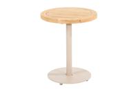 4 Seasons Outdoor | Bijzettafel Volta Teak Ø45 cm x 55(h) cm | Latte - thumbnail