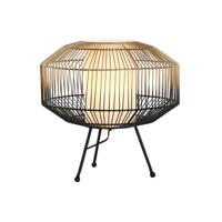 Bureaulamp DKD Home Decor Zwart Gouden Ijzer 50 W 220 V 39 x 39 x 38 cm - thumbnail
