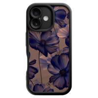 iPhone 16 zwarte case - Twilight petals - thumbnail