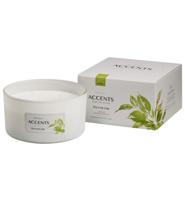 Bolsius Geurkaars Accents Tea For One 13,7 Cm Glas/wax Wit - thumbnail