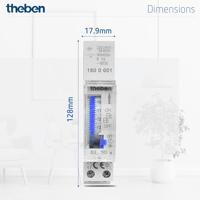 Theben 1800001 DIN-rail schakelklok Analoog 230 V - thumbnail