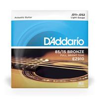 D&apos;Addario EZ910-85/15 snarenset voor akoestische western gitaar - thumbnail