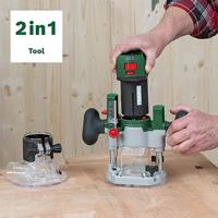 Bosch Home and Garden AdvancedTrimRouter 18V-8 Combi-Set 06039D5002 2-in-1 accukant- en bovenfreesmachine - thumbnail