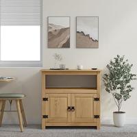 Tv-meubel Mexicaans grenenhout Corona-stijl 80x43x78 cm - thumbnail