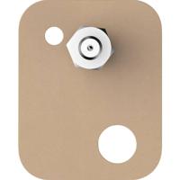 tesa 77905 Zelfklevende schroef vierkant (l x b) 23 mm x 16 mm Beige Inhoud: 2 stuk(s) - thumbnail