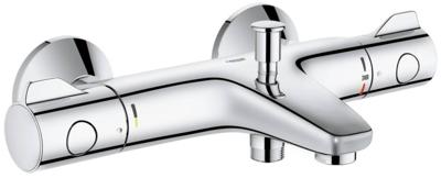 Grohe Grohtherm 800 thermostatische badkraan chroom Grohe Grohtherm 800 thermostatische badkraan chroom