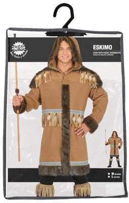 Eskimo Kostuum Bruin Minik