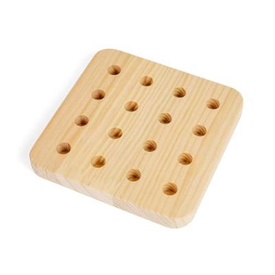 Bigjigs houten wankel-pinnenbord, 17dlg.