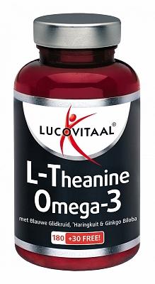 Lucovitaal Lucovitaal L-theanine Omega 3 (210ca) Lucovitaal Lucovitaal L-theanine Omega 3 (210ca)