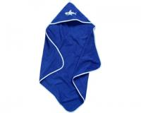 Playshoes badponcho haai blauw junior maat L - thumbnail