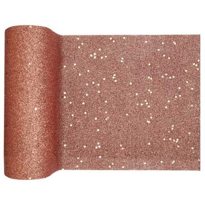 Santex Glitter Roségoud Tafelloper