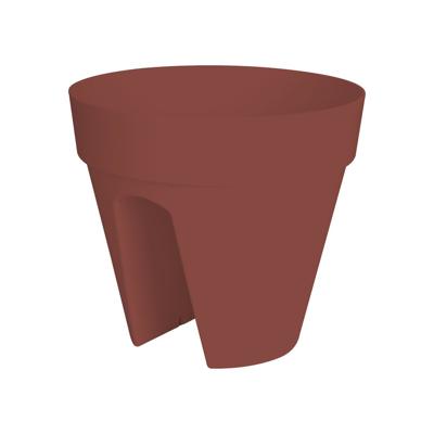 Elho pot loft urban flower bridge D30cm - brique