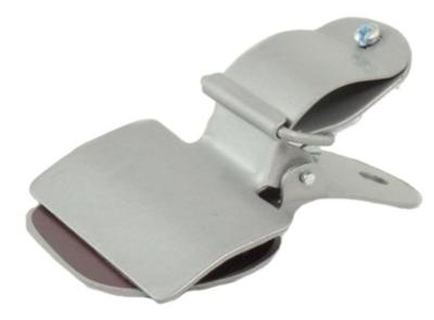 Simson hockey/tennis klem zilver op kaart