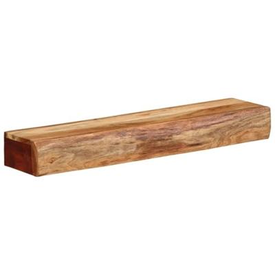 Wandschappen 2 st 60x17x8 cm massief acaciahout