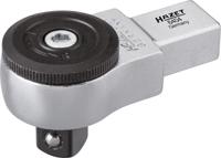 Hazet insteek-omschakelratel 6404 · 14 x 18 mm insteekvierkant massief · 1/2 inch (12,5 mm) vierkant massief · lengte: 70,5 mm - thumbnail