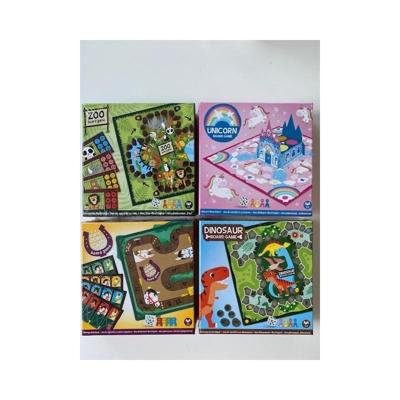 Bordspel dino/unicorn/zoo/horse Bordspel dino/unicorn/zoo/horse