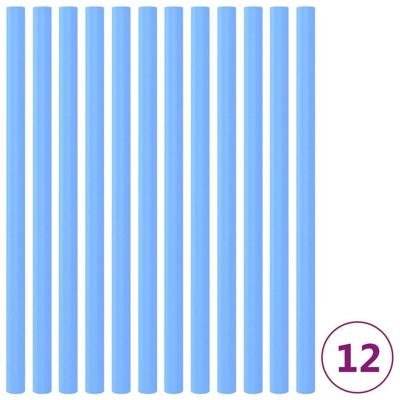 Trampolinepaalhoezen 12 st 92,5 cm schuim blauw