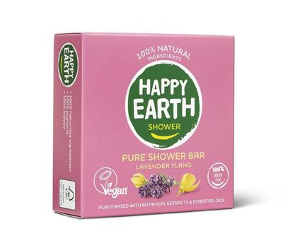 Happy Earth Pure Shower Bar Lavender Ylang