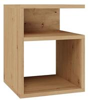 TINI nachtkastje 30x30x40, artisanale eik - thumbnail