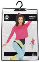 80&apos;s Sportoutfit Kostuum Vrouw Sandra - thumbnail