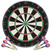 VidaXL Dartbord professioneel met 6 darts sisal - thumbnail