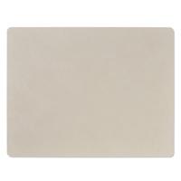 LIND DNA - Dinner Mat Square - Placemat 35x45cm Nupo Oyster White - thumbnail