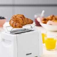 Tristar BR-1009 Broodrooster Met geïntegreerde broodopzet Wit - thumbnail