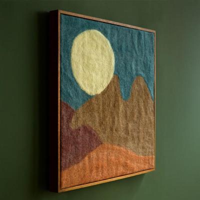 Dutchbone Wanddecoratie 'Chandra' Vilt, 74 x 74cm