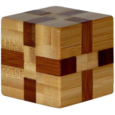 Eureka 3d bamboo breinpuzzel cube *** Eureka 3d bamboo breinpuzzel cube ***