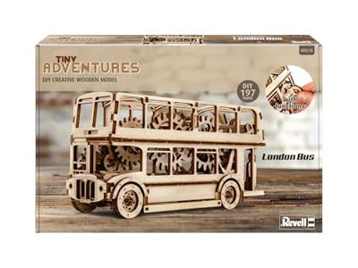 Revell 00618 Tiny Adventures - London Bus Bus (bouwpakket) Hout - thumbnail