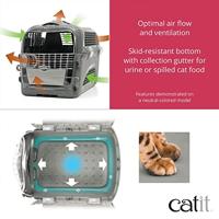 CAT IT Convertible Cabrio - Kersenrood - Voor cat - thumbnail