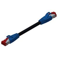 CONEC 17-60000 CAT5E Industriële Patchkabel | 4x2xAWG26 | TPU | Blauw | 1 meter - thumbnail