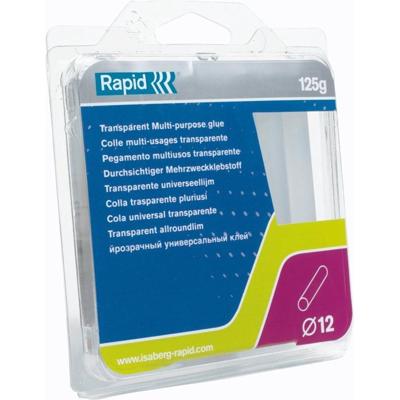 Rapid Lijmpatronen Universeel Transparant, Ø12mm 125g