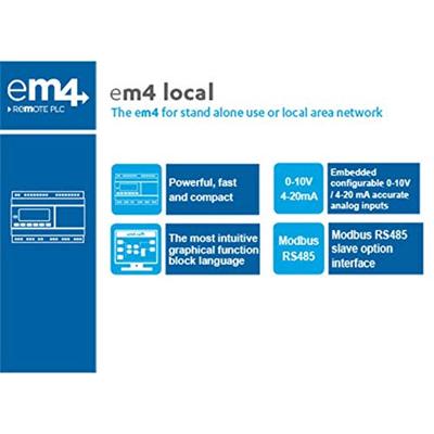 Crouzet 88981103 EM4 local PLC-aansturingsmodule 24 V/DC Crouzet 88981103 EM4 local PLC-aansturingsmodule 24 V/DC