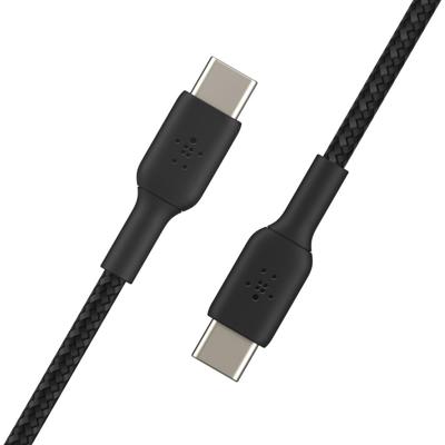 Belkin BOOSTCHARGE gevlochten USB-C kabel