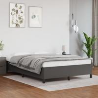 Bedframe kunstleer grijs 140x190 cm - thumbnail