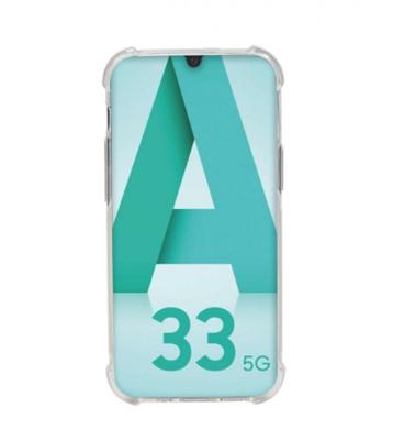 Telefoonhoes Mobilis Zwart Transparant Samsung Galaxy A33 5G