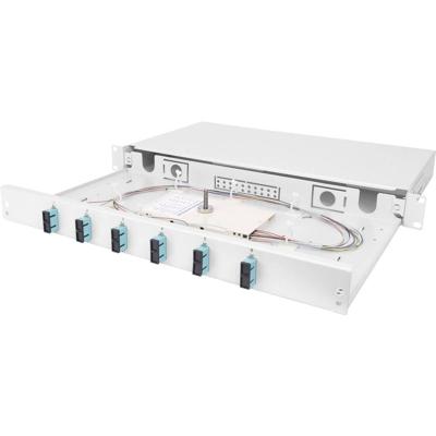 Digitus DN-96320/3 Glasvezel-patchpaneel 6 poorten SC 1 HE Digitus DN-96320/3 Glasvezel-patchpaneel 6 poorten SC 1 HE