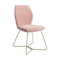 Jesper Home Eetkamerstoel 'Ikata' Beehive Gold, kleur Anemone - thumbnail