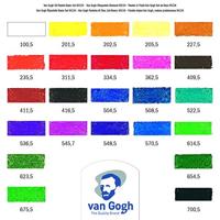 Van Gogh oliepastel basisset, doos met 24 pastels - thumbnail