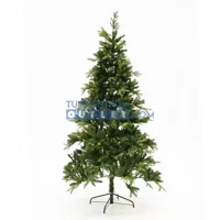 Black box kunstkerstboom Brampton slim h185 x d114cm groen - thumbnail