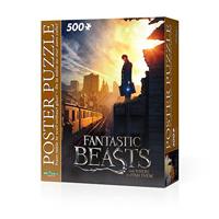 Wrebbit Poster puzzel - fantastic beasts - 500 stukjes - thumbnail