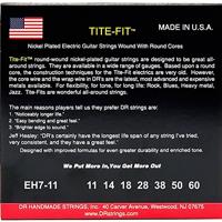 DR Strings EH7-11 Tite-Fit 11-60 set 7 snaren voor elektrische gitaar - thumbnail