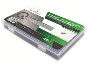 Quadrios 201711P001 201711P001 Koolfilmweerstand assortiment Axiaal bedraad 0.25 W 5 % 400 stuk(s) Quadrios 201711P001 201711P001 Koolfilmweerstand assortiment Axiaal bedraad 0.25 W 5 % 400 stuk(s)